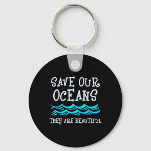 Motivation Ocean Nature Protection Ecological Key Ring