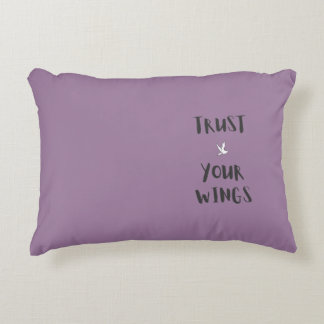 Motivation Positive Affirmation Purple Pillows