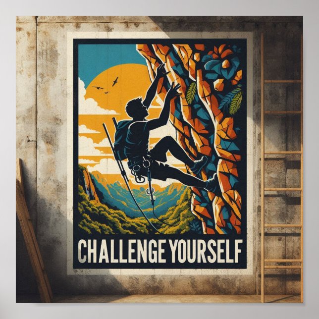 Motivation Poster - Challenge Yourself! (Front)