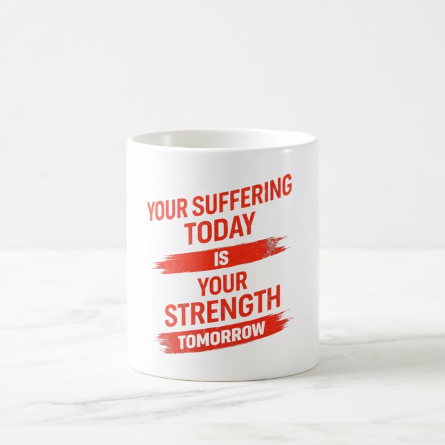 Motivation Quote Design Coffee Mug (Center)