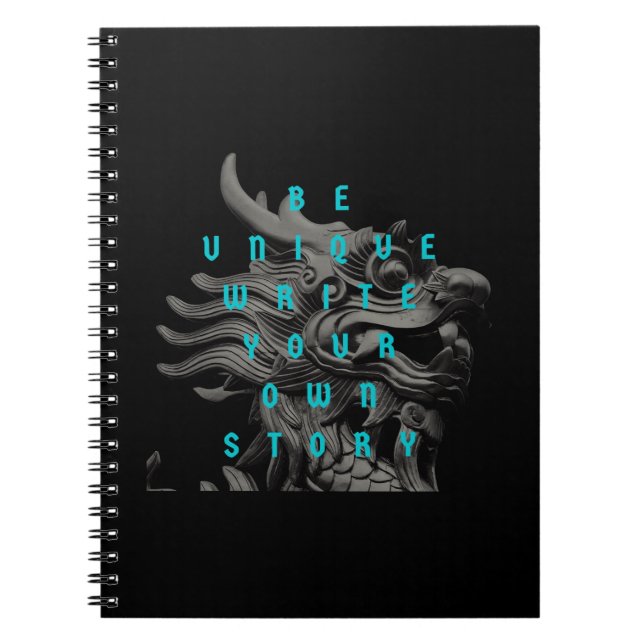  Motivation Quotes Modern and Positive Text     Notebook (Front)