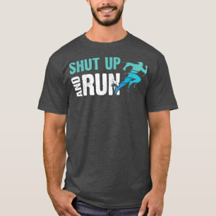 Motivation Running Runner Funny Don'T Cry Run  T-Shirt