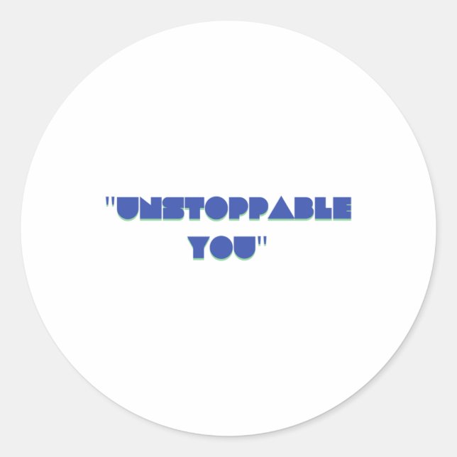 Motivation Sticker  (Front)