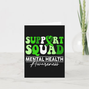 Motivation Support Squad Mental Health Awareness M Card