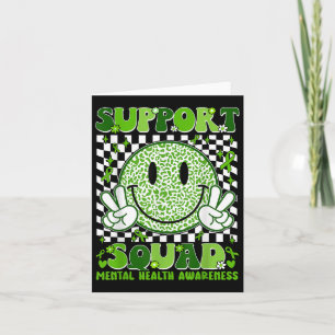 Motivation Support Squad Mental Health Awareness M Card