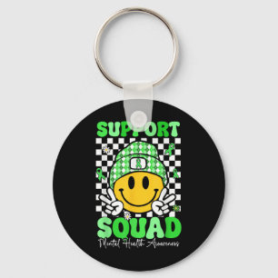 Motivation Support Squad Mental Health Awareness M Key Ring