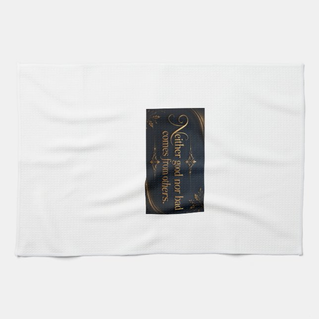 motivation that changes your life tea towel (Horizontal)