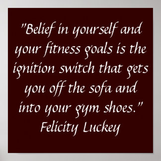 Motivation to Exercise Poster