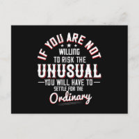 Motivation - Willing To Risk The Unusual