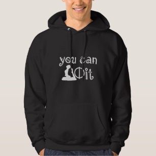 Motivation Yoga You Can Do It Relaxed Fit Hoodie