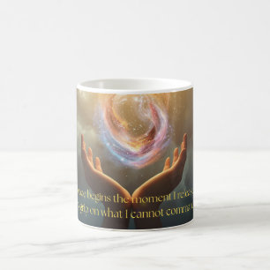 Motivational and Inspirational Quote of Peace Coffee Mug