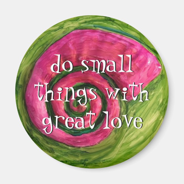 Motivational and Inspirational Words Magnet (Front)