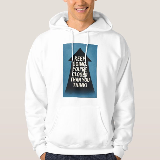  Motivational Arrow   Hoodie (Front)
