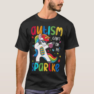 Motivational Autism Awareness Autism Can't Dim My T-Shirt