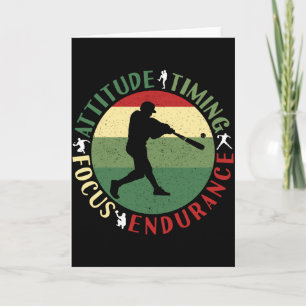 Motivational Baseball Team Values Baby T Shirt Card