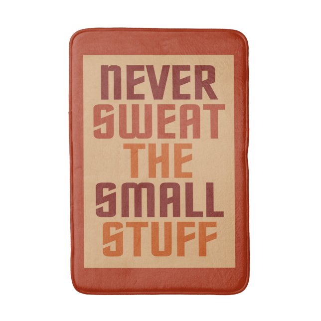 Motivational bath mat (Front Vertical)