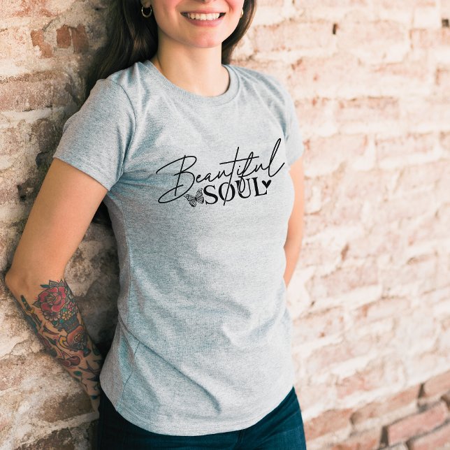 Motivational Beautiful Soul Women's Tri-Blend Shirt (Creator Uploaded)