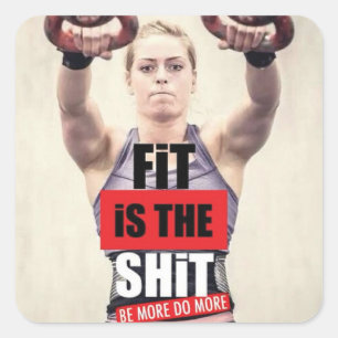 Motivational Bodybuilding Gym Sticker