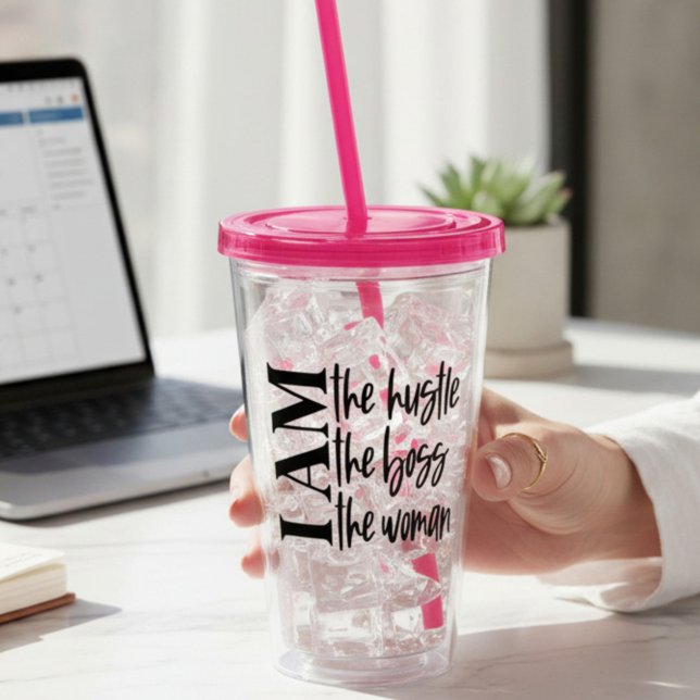 Motivational Boss Acrylic Tumbler (Creator Uploaded)