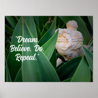 Motivational Buddha Poster
