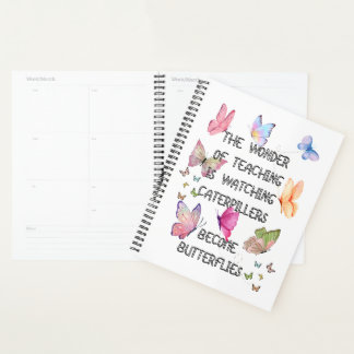 Motivational Butterfly Planner for Teachers