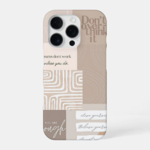 Motivational Collage iPhone 16 Pro Case