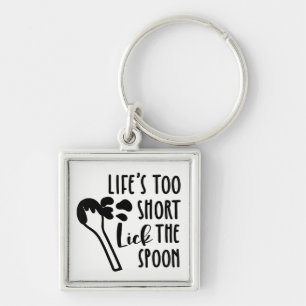 Motivational Cooking Chef Cook Baker Kitchen Life Key Ring