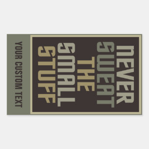 Motivational custom stickers