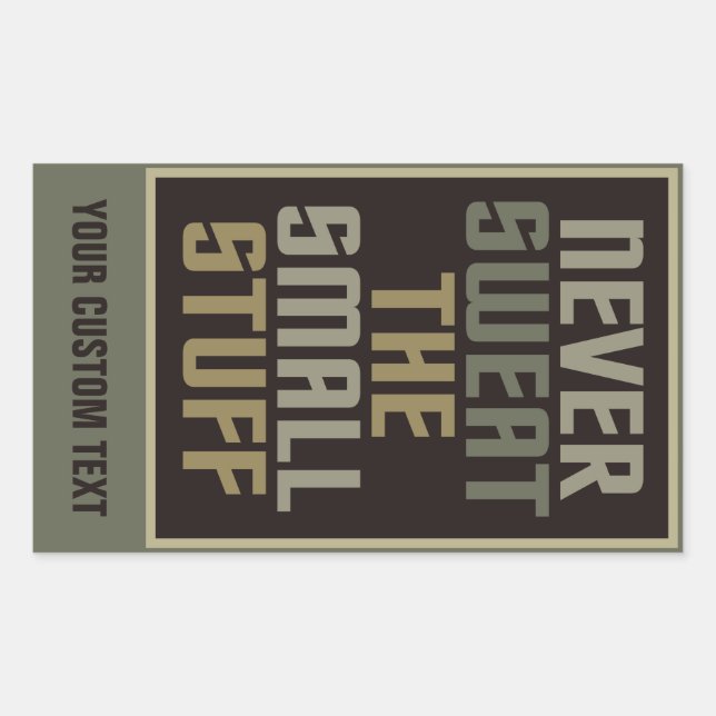 Motivational custom stickers (Front)