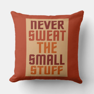 Motivational custom throw pillows