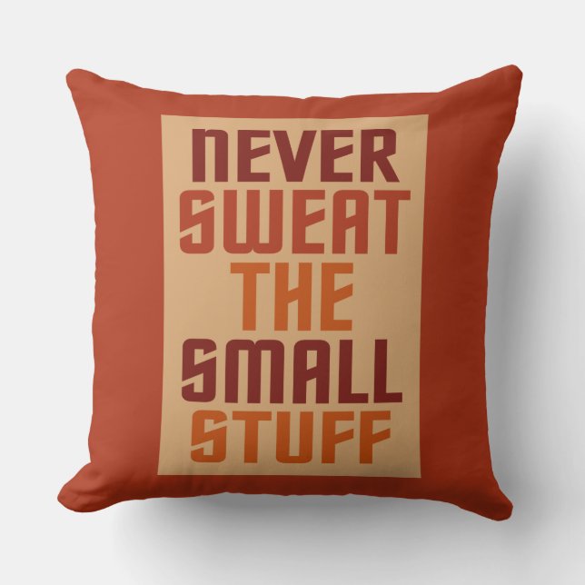 Motivational custom throw pillows (Front)