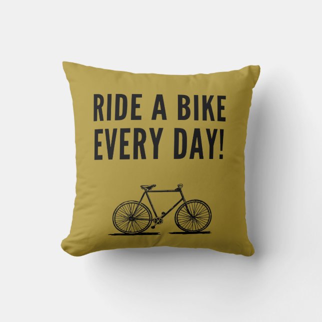Motivational cycling cushion (Front)