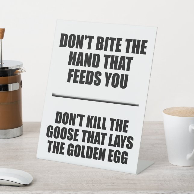Motivational Desk Sign (In SItu)