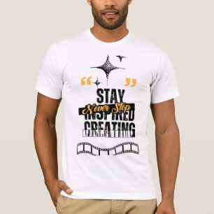 Motivational Filmmaker Creator Script Text Graphic T-Shirt