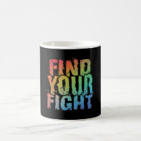 Motivational Find Your Fight Quote Art