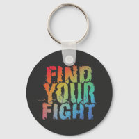 Motivational Find Your Fight Quote Art