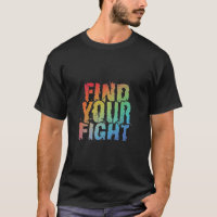 Motivational Find Your Fight Quote Art