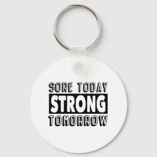 Motivational Fitness Gift for Athlete Gift Key Ring