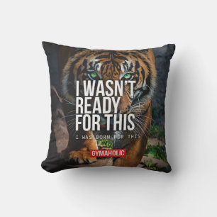 Motivational Fitness Gym Cushion