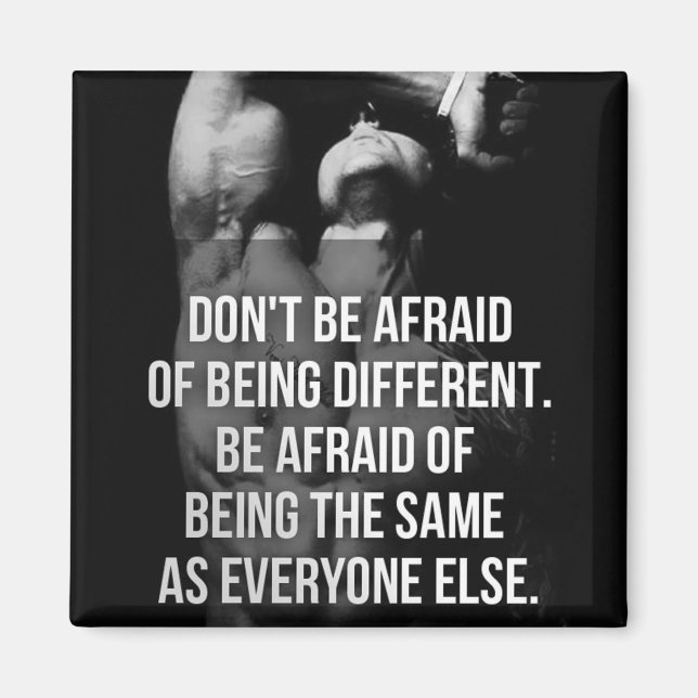 Motivational Fitness Gym Magnet (Front)