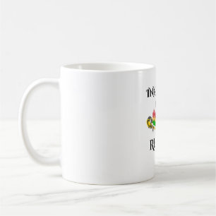 "Motivational Fitness Quote - Hustle Coffee Mug" Mug