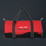 Motivational Fitness Red Duffle Bag<br><div class="desc">Modern motivational designed to inspire focus and energy during workouts.
The motivational words like Focus,  Push,  and No Limits create a powerful reminder to stay determined and keep moving toward your goals.
A stylish and functional gift for athletes,  fitness lovers,  and anyone building a healthy lifestyle.</div>