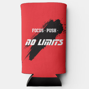 Motivational Fitness Seltzer Can Cooler