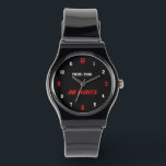 Motivational Fitness Watch<br><div class="desc">Modern motivational watch designed to inspire focus and energy during workouts. The clean and dynamic design features bold typography and high-contrast numbers, making the time easy to read even during intense training. The motivational words like Focus, Energy, and Push create a powerful reminder to stay determined and keep moving toward...</div>