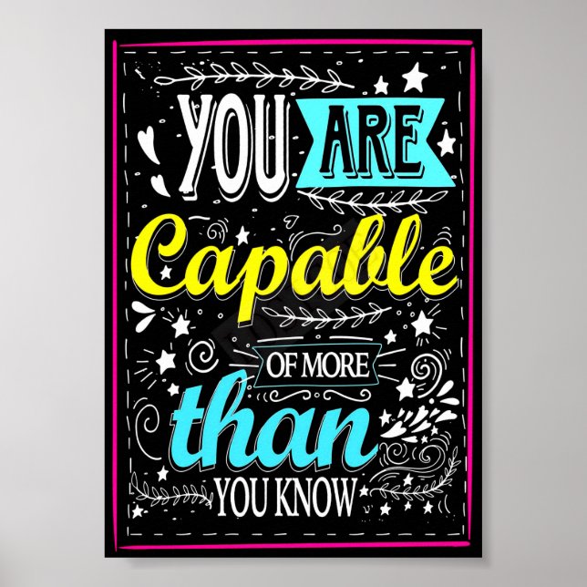 Motivational Fitness - Workout - Gym - Work Quote Poster (Front)