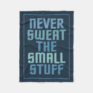 Motivational fleece blankets