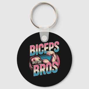 Motivational Funny Gym Humour Biceps Gains Biceps Key Ring