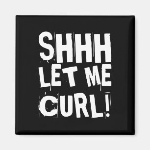 Motivational Funny Gym Humour Biceps Gains Shhh Le Magnet