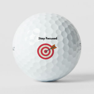 Motivational Golf Balls – “Stay Focused”