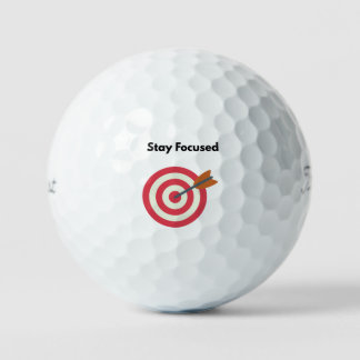 Motivational Golf Balls – “Stay Focused”